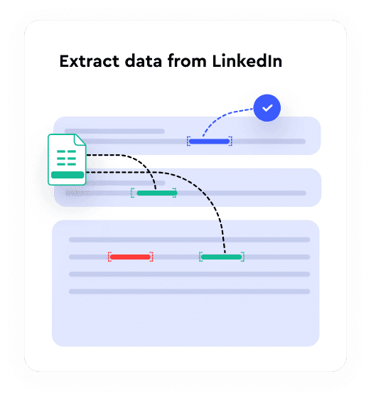 extract data from linked in
